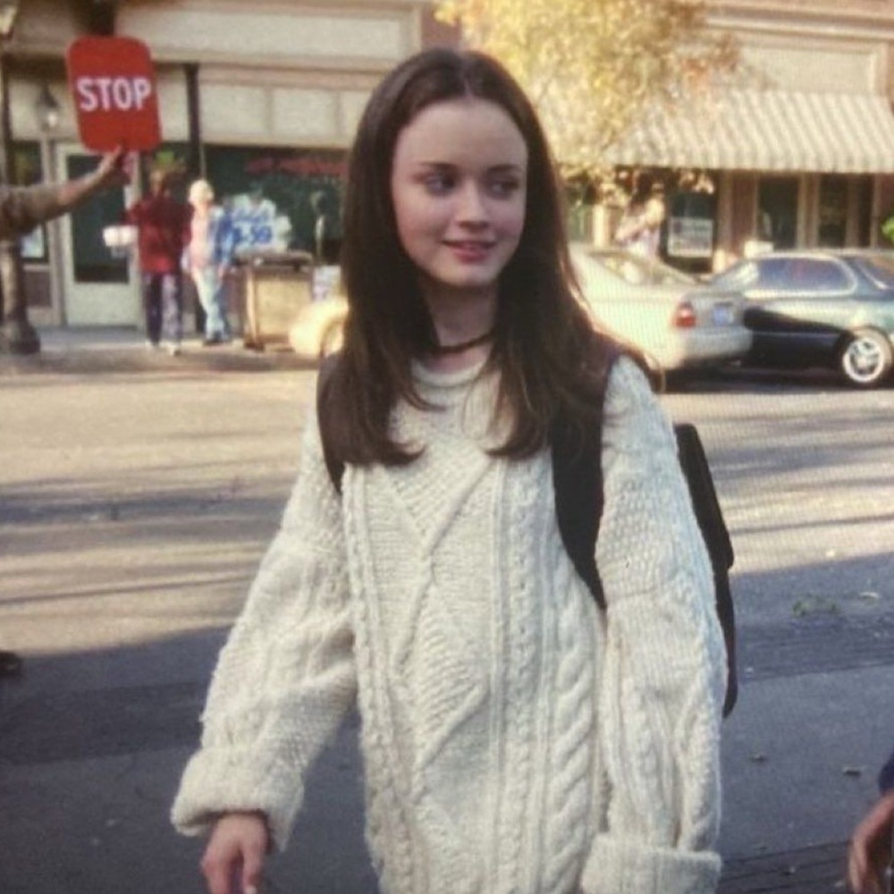 Mango Cable Knit Sweater - Rory Gilmore Pilot Sweater! - Picture 4 of 4